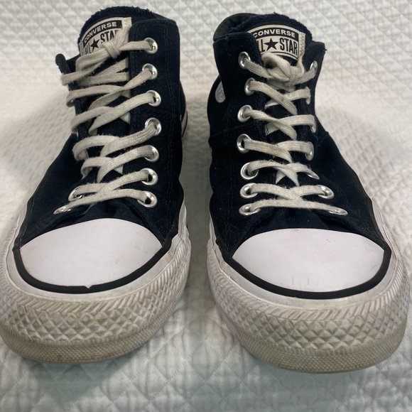 Ladies Black Converse - Picture 10 of 11